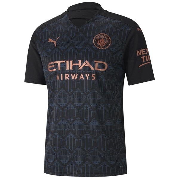 Tailandia Camiseta Manchester City Segunda equipo 2020-21 Negro